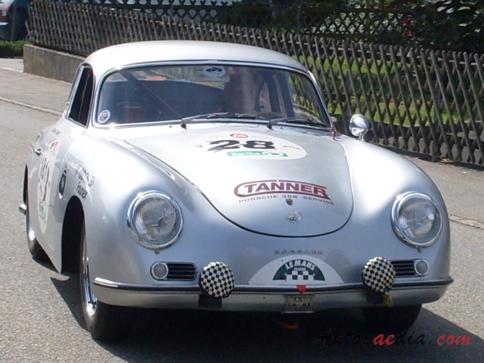 Porsche 356 1948-1965 (1955-1957 356A typ 1 Coupé), prawy przód
