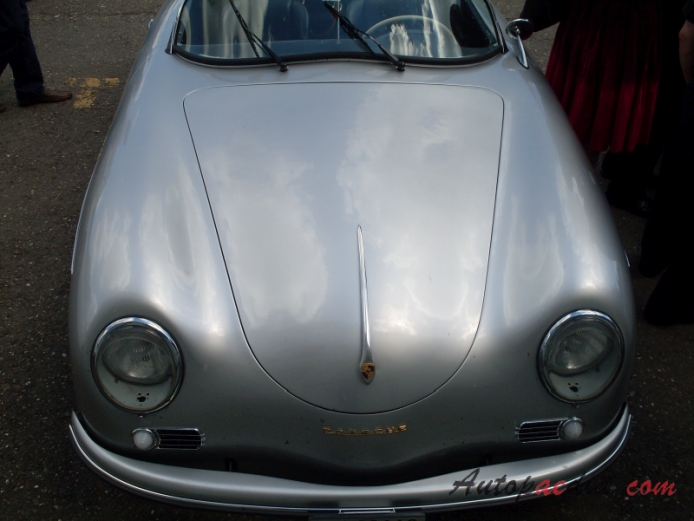 Porsche 356 1948-1965 (1955-1958 356A 1600 Super Speedster), front view