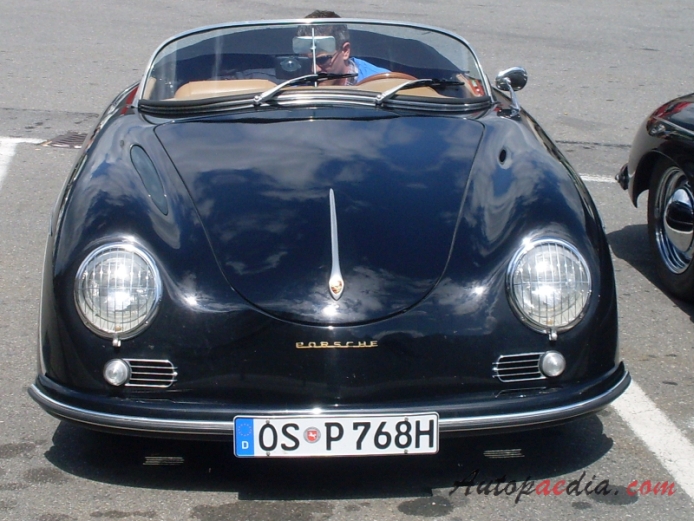 Porsche 356 1948-1965 (1955-1958 356A Speedster), przód