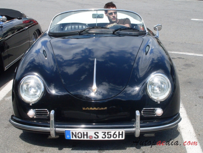 Porsche 356 1948-1965 (1955-1958 356A Speedster), front view