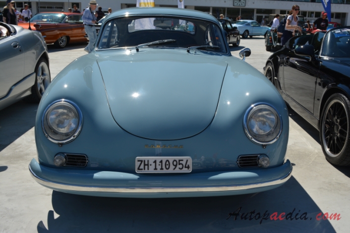 Porsche 356 1948-1965 (1955-1958 Carrera), przód