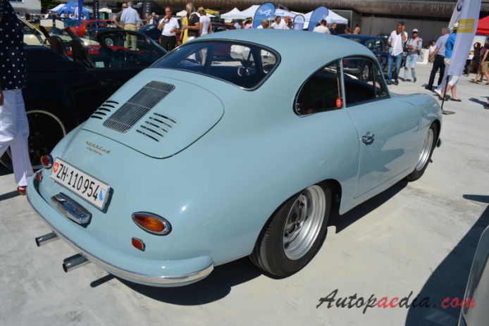 Porsche 356 1948-1965 (1955-1958 Carrera), right rear view