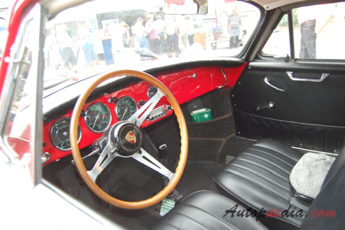 Porsche 356 1948-1965 (1960 1600 Super Karmann Coupé), interior