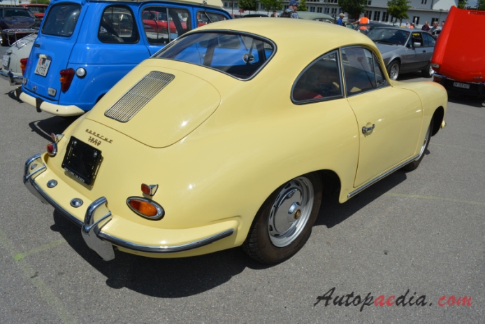 Porsche 356 1948-1965 (1960 Porsche 356B 1600 Super Coupé), prawy tył