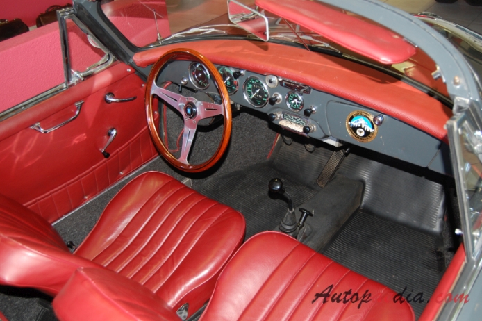 Porsche 356 1948-1965 (1962 356B T6 Cabrio S Reutter), wnętrze
