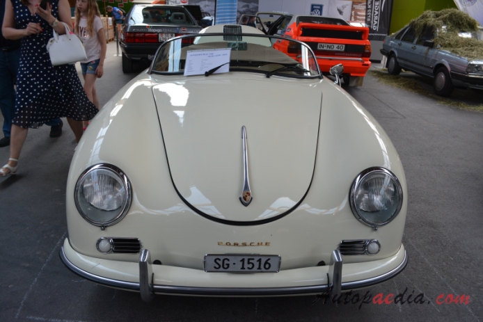 Porsche 356 1948-1965 (1964 VW Speedster replika Porsche 1600 Super), przód