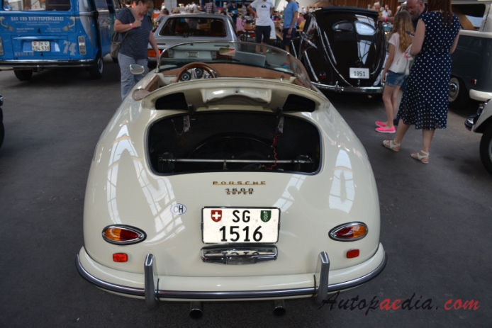 Porsche 356 1948-1965 (1964 VW Speedster replica Porsche 1600 Super), rear view