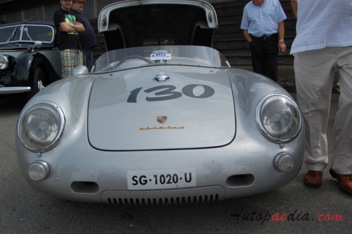 Porsche 550 1953-1956 (spyder 2d), front view