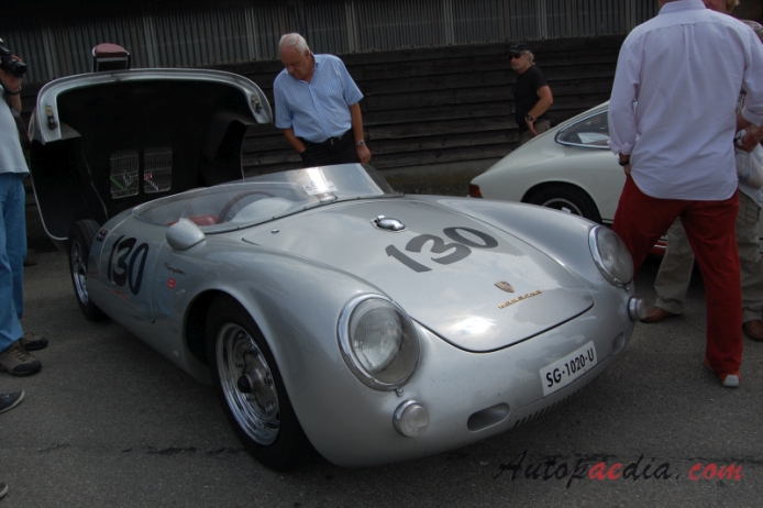 Porsche 550 1953-1956 (spyder 2d), right front view