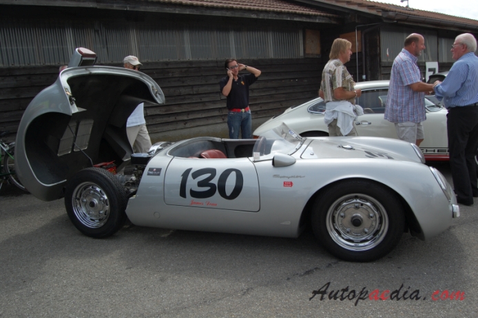 Porsche 550 1953-1956 (spyder 2d), right side view