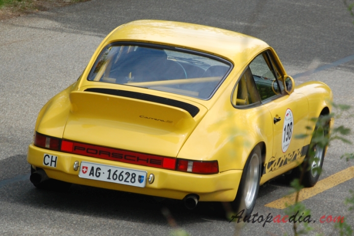Porsche 911 1. generacja 1963-1989 (1976 duck tail Carrera), prawy tył