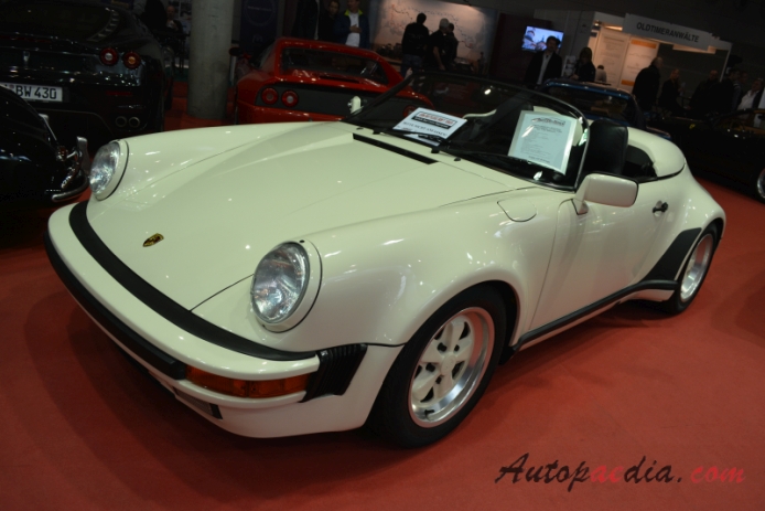 Porsche 911 1. generacja 1963-1989 (1989 speedster 2d), lewy przód