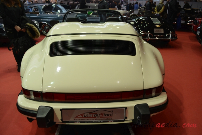Porsche 911 1st generation 1963-1989 (1989 speedster 2d), rear view