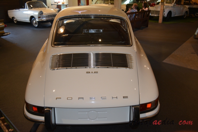 Porsche 912 1965-1969 (Coupé 2d), rear view