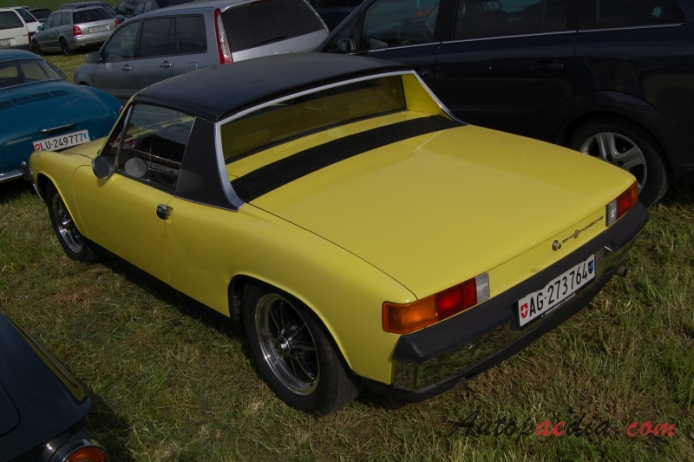 Porsche 914 1969-1976,  left rear view