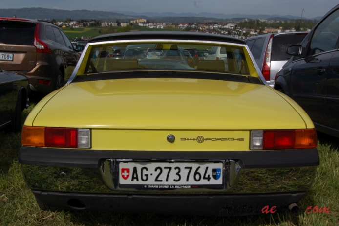 Porsche 914 1969-1976, rear view