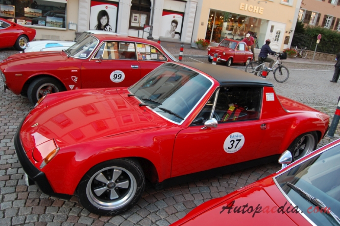 Porsche 914 1969-1976 (1973), left side view