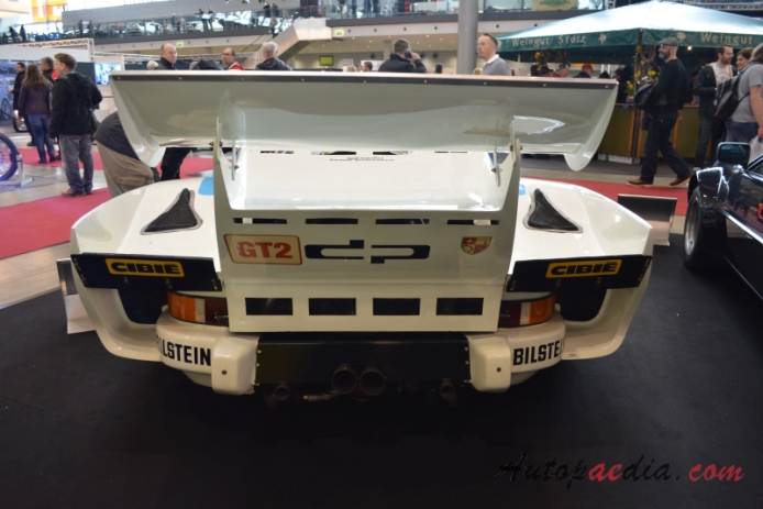 Porsche 935 1976-1981 (1980 935 L1 race car), rear view