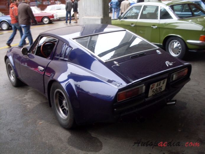 Puma GTE Series 1 1969-1975 (1974 Coupé 2d), lewy tył