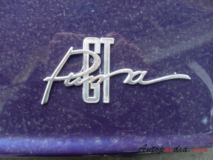 Puma GTE Series 1 1969-1975 (1974 Coupé 2d), emblemat tył 