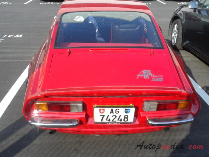 Puma GTE Series 1 1969-1975 (GTE 1600 Coupé 2d), rear view