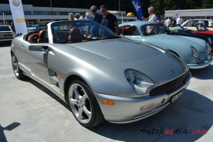 Qvale Mangusta 2000-2002 (Coupé/targa/cabriolet 2d), right front view