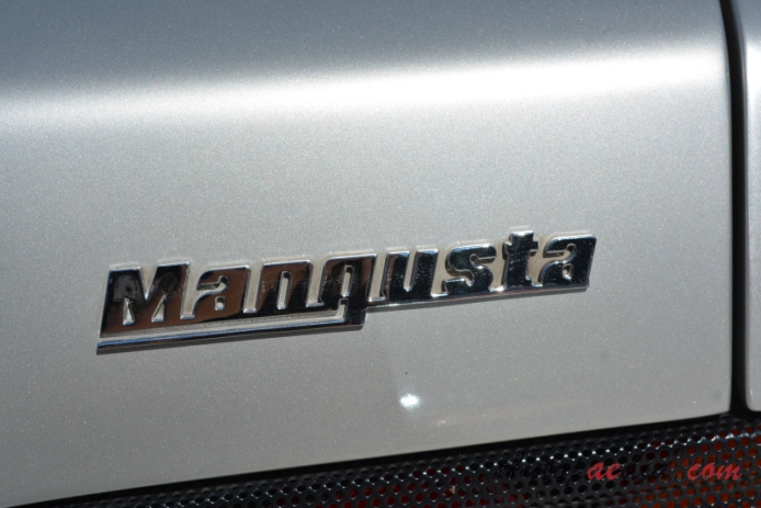 Qvale Mangusta 2000-2002 (Coupé/targa/cabriolet 2d), emblemat tył 