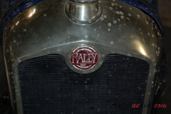 Rally ABC 1927-1933 (1927 roadster 2d), emblemat przód 