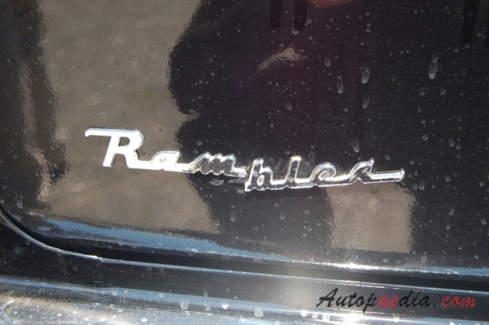 Rambler Ambassador 2nd generation 1960-1961 (1960 sedan 4d), rear emblem  