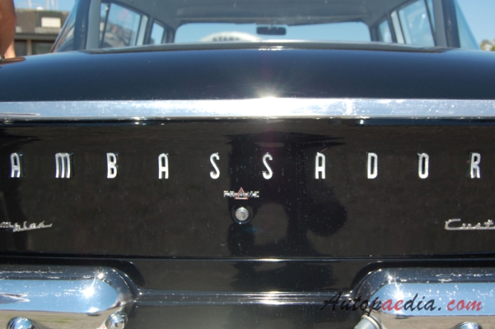 Rambler Ambassador 2. generacja 1960-1961 (1960 sedan 4d), emblemat tył 