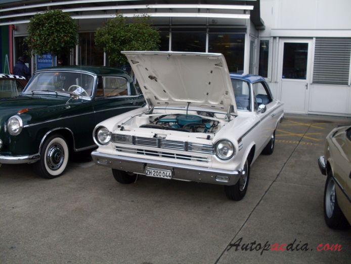 Rambler American 3. generacja 1964-1969 (1965 3205cc hardtop 2d), lewy przód