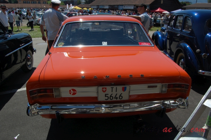 Ranger Model A 1970-1972 (1900ccm sedan 2d), tył