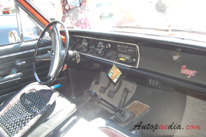 Ranger Model A 1970-1972 (1900ccm sedan 2d), interior