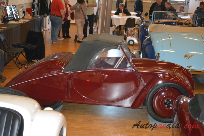 Rapid 1946-1947 (1946 350ccm microcar), prawy bok