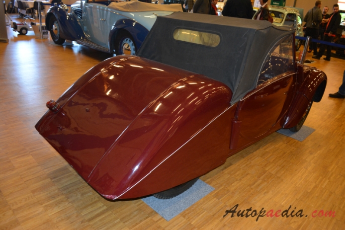 Rapid 1946-1947 (1946 350ccm microcar), right rear view