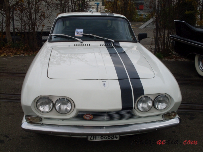 Reliant Scimitar 1964-1985 (1967 SE4 2994cc Coupé), front view