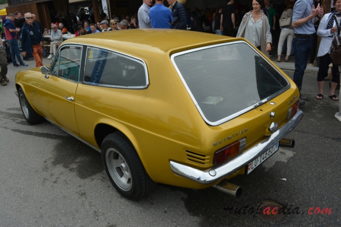 Reliant Scimitar 1964-1985 (1972-1975 SE5a GTE shooting brake),  left rear view