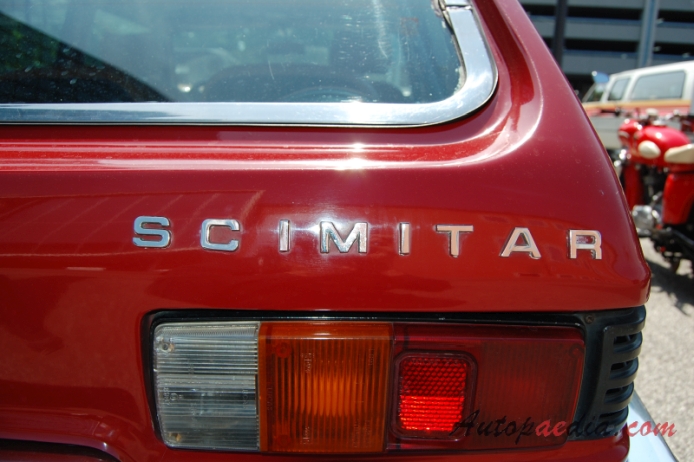 Reliant Scimitar 1964-1985 (1975-1985 GTE SE6 Grand Touring Estate), emblemat tył 