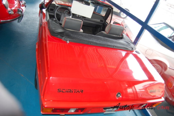 Reliant Scimitar SS1 1984-1992 (1990 1800 TI), tył