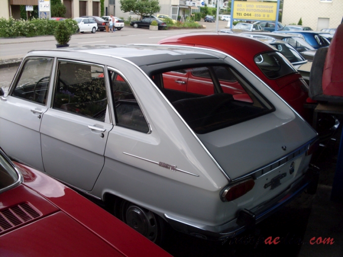 Renault 16 1965-1980 (1967 hatchback 5d), lewy tył