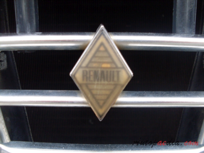 Renault 16 1965-1980 (1967 hatchback 5d), emblemat przód 