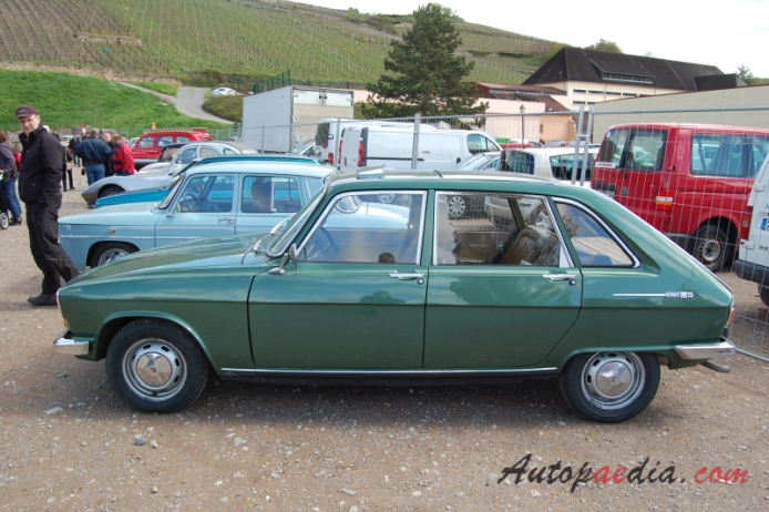 Renault 16 1965-1980 (1971-1974 Renault 16 TS hatchback 5d), left side view