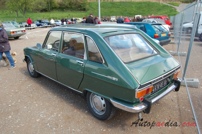 Renault 16 1965-1980 (1971-1974 Renault 16 TS hatchback 5d), lewy tył