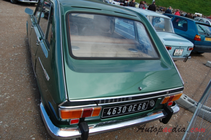 Renault 16 1965-1980 (1971-1974 Renault 16 TS hatchback 5d), rear view