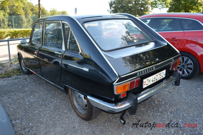 Renault 16 1965-1980 (1971-1974 Renault 16 TS hatchback 5d),  left rear view