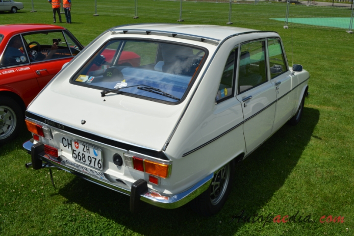 Renault 16 1965-1980 (1973-1980 Renault 16 TX hatchback 5d), prawy tył