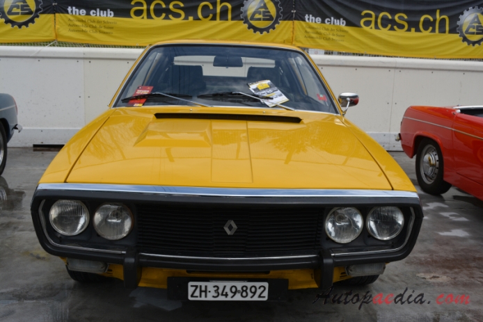 Renault 17 1971-1979 (1971-1976 pre-facelift TL Coupé 2d), przód