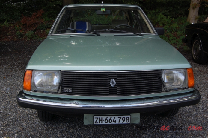 Renault 18 1978-1989 (1978-1982 GTS sedan 4d), front view
