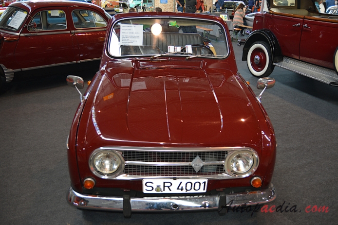Renault 4 1961-1994 (1967 Plein Air cabriolet), front view
