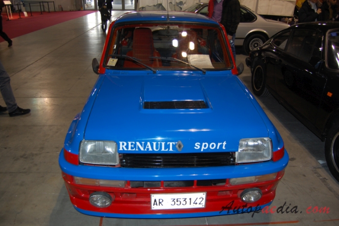 Renault 5 1972-1996 (1981 Turbo 1), przód